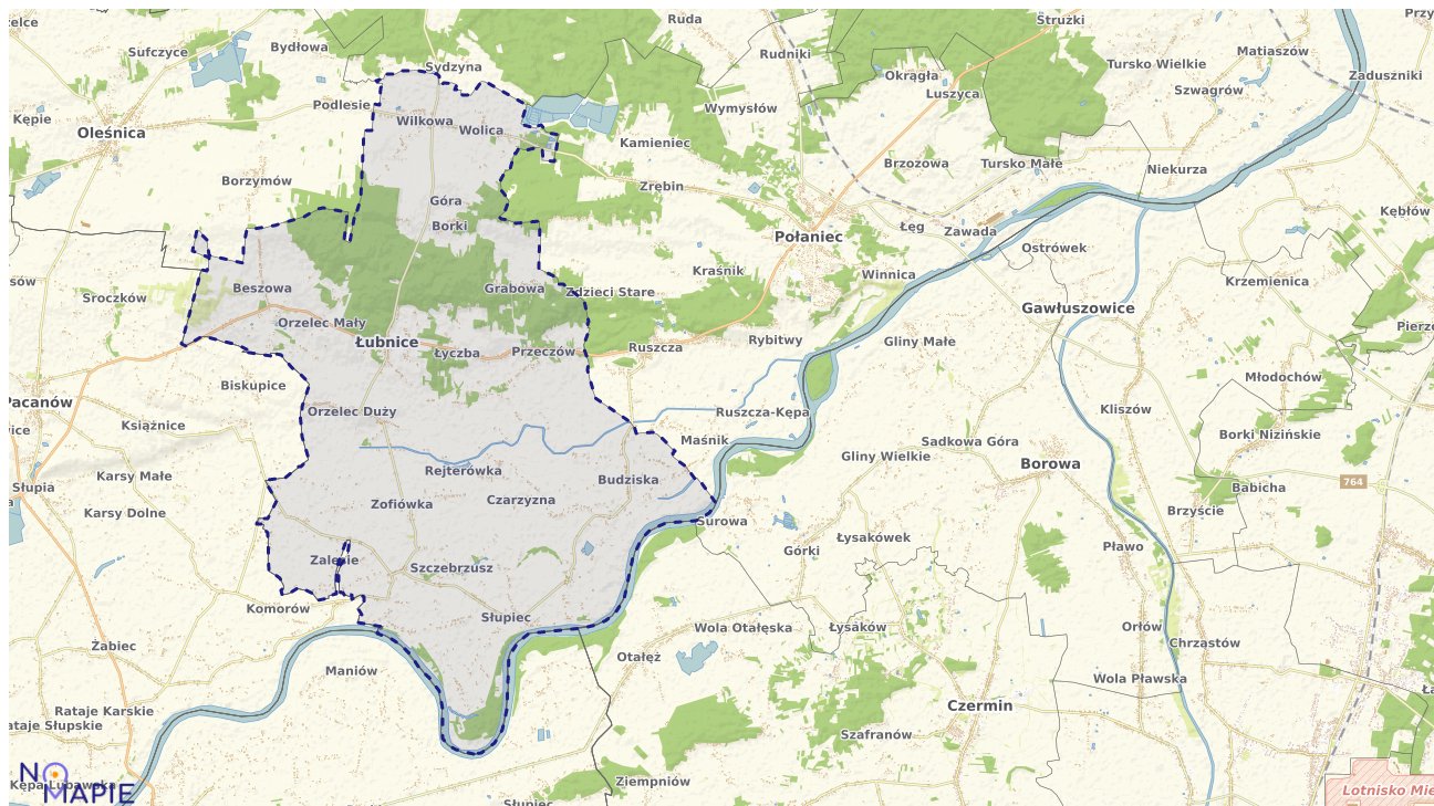 Mapa Geoportal Łubnice